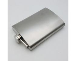 8oz Stainless Steel Hip Flask (#58926)