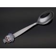 Hms Bristol Enamel Badge Stainless Steel Souvenir Spoon - Vintage (#56229) 4