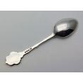 Sterling Silver Enamel Canterbury Souvenir Spoon - Birmingham 1961 Vintage (#58163) 3