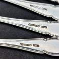 Lascelles Sheffield Set Of 6 Coffee Spoons - Silver Plated - Vintage (#58260) 3