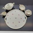 Vintage Gemma Dolls House Miniature Tea Set With Tray - Porcelain (#59514) 2