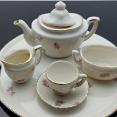 Vintage Gemma Dolls House Miniature Tea Set With Tray - Porcelain (#59514) 4