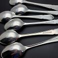 Dubarry Pattern - Set 6x Dessert Spoons - Epns A1 Sheffield Silver Plated (#59590) 2