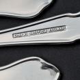 Dubarry Pattern - Set 6x Tea Spoons - Epns A1 Sheffield Silver Plated (#59591) 3
