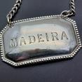 Port & Madeira Decanter Labels - Silver Plated - Antique - Worn (#59642) 2