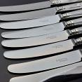 Kings Pattern - Set Of 8 Side Knives - Silver Plated Handles - Arthur Price (#59789) 3