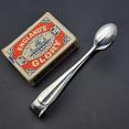 Sterling Silver Rattail Sugar Tongs - Cooper Bros Sheffield 1915 (#59824) 4