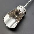 Lovely Gleaming Vintage Silver Plated Sugar Shovel Spoon (#59845) 2