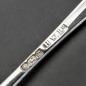 Sterling Silver Small Claw Nip Onslow Sugar Tongs Sheffield 1916 Antique (#59779) 3