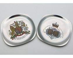 Ornate Elkington 1883 Dish - Jar Frame - Sugar Castor & Taste Vin Silver Plated (#55862)