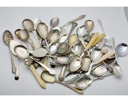 Glasgow - 1905 Sterling Silver Enamel Souvenir Spoon - Antique (#55897)