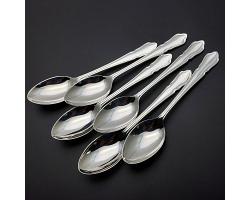 4x Mappin & Webb Plain Tablespoons - Princes Plate - Silver Plated - Vintage (#55991)