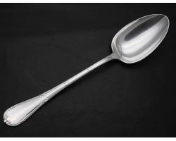 Christofle Rubans Large Serving / Table Spoon - Silver Plated Antique (#56230)