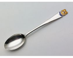 Sterling Silver Enamel Stratford Souvenir Spoon - Birmingham 1963 - Vintage (#58164)