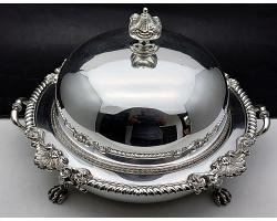Fabulous Silver Plated Muffin Dish - Antique - Mappin & Webb Princes Plate (#58818)