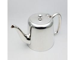 Vintage Hotelware Style Silver Plated Tea Pot (#59500)