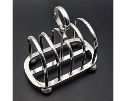 Walker & Hall Silver Plated Toast Rack - 1923 - Antique (#59732)