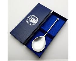 Vintage C.16th / 17th Style Pewter  Spoon - Boxed (#59936)
