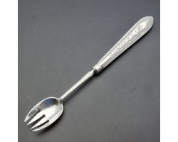 Sterling Silver Handled Pickled Onion Fork Spork (a/f) (#60083)