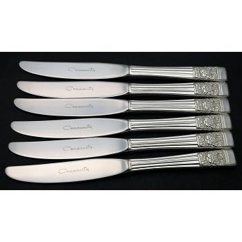 Kings Pattern - Canteen 6 Settings - Smith Seymour Silver Plated Vintage Cutlery (#57123) 1
