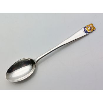 Sterling Silver Enamel Stratford Souvenir Spoon - Birmingham 1963 - Vintage (#58164) 1