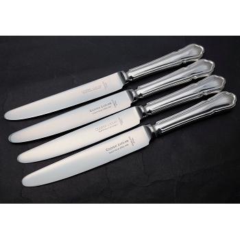 Dubarry Pattern - 4x Silver Plated Handle Dessert Side Knives Cutlery (#59218) 1