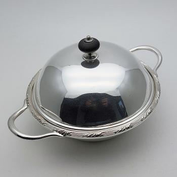 Asprey & Co - Silver Plated Seafood Dish Bowl - 1909 Antique (#59407) 1