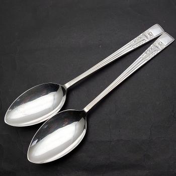 Arlington Plate 1953 Epns A1 Tablespoons - Vintage - Silver Plated Sheffield (#59417) 1
