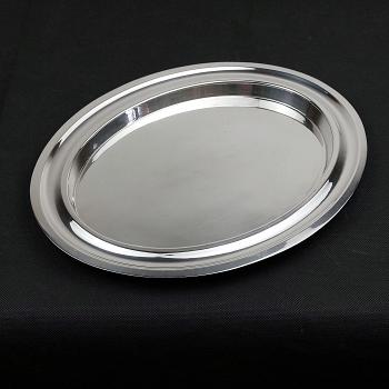 Vintage Oval Silver Plated Platter Tray - Albany Plate (#59526) 1