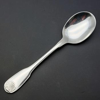 Christofle - Vendome Pattern Ice Cream Spoon - Silver Plated - Vintage (#59611) 1