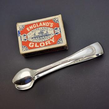Sterling Silver Sugar Tongs - Haseler - Birmingham 1931 - Vintage (#59645) 1