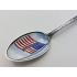 Gorham American Flag Sterling Silver Enamel Missouri Souvenir Spoon Antique (#58050) 8