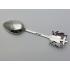 Stunning Sterling Silver Enamel Westminster Abbey Souvenir Spoon 1907 (#58055) 4