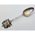 Stunning Sterling Silver Enamel Westminster Abbey Souvenir Spoon 1907 (#58055) 7