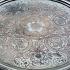 Huge 16 Inch Antique Silver Plated Salver + 16 Inch Vintage Drinks Tray (#58679) 4
