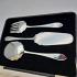 Vintage Cased Large Pudding / Cake Servers - Silver Plated Epns A1 (#58762) 3