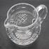 Webb Corbett Crystal Glass 1.5 Pint Pitcher Jug - 1961 Vintage (#58898) 3