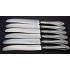 Community Sheraton Dinner Knives - Vintage - Silver Plated Handles (#59042) 5