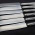 Community Sheraton Dinner Knives - Vintage - Silver Plated Handles (#59042) 6