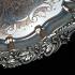 Huge Antique Salver Tray - Silver Plated On Copper (#59104) 5