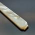 Antique Mother Of Pearl Handled Unmarked Silver Lemon Fork White Metal (#59204) 3