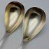 Wmf - Lovely Pair Of Serving Spoons - Silver Plated - Antique (#59359) 3