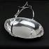 Antique Silver Plated Serving Dish With Detachable Handle - Goldsmiths Co (#59509) 6