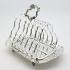 Lovely Antique Silver Plated Toast Rack - Martin Hall Sheffield (#59517) 2