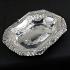 Gorgeous Antique Silver Plated Swing Handled Cake Basket Bowl Sheffield (#59524) 2
