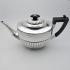 Antique Semi Fluted Silver Plated Tea Pot - Atkin Bros Sheffield (#59551) 6