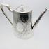 Ornate Antique Silver Plated Coffee Pot - Briddon Bros Sheffield Victorian (#59552) 8