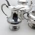 Gorgeous 3 Piece Silver Plated Tea Service Set - Vintage (#59558) 5