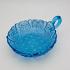 Collection Of Blue Pressed Glass Bowls & Dishes - Antique / Vintage (#59584) 4