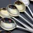 Viners Sandringham Pattern Fruit Pudding Spoons Forks 13 Piece Set Vintage (#59601) 3